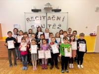 Školní kolo recitační soutěže