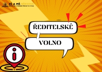 Ředitelské volno