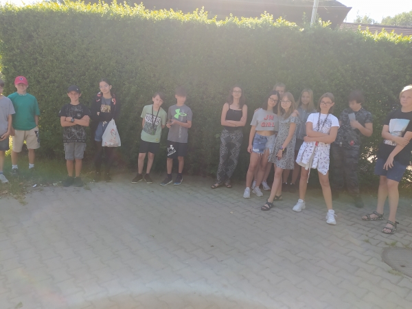 6.A a 6.B v Městském útulku v Děčíně