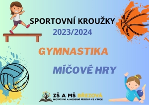 Sportovní kroužky 2023/2024