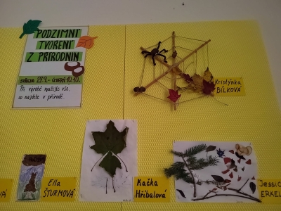 Akce ŠD - Tvoření z přírodnin