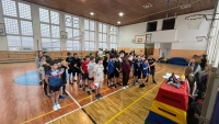 Novoroční školní turnaj v přehazované