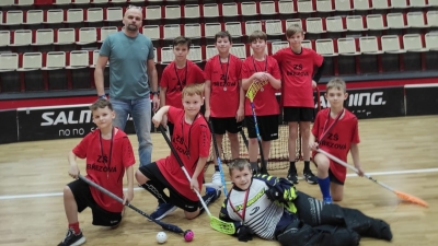 Krajské finále florbalu v Chomutově
